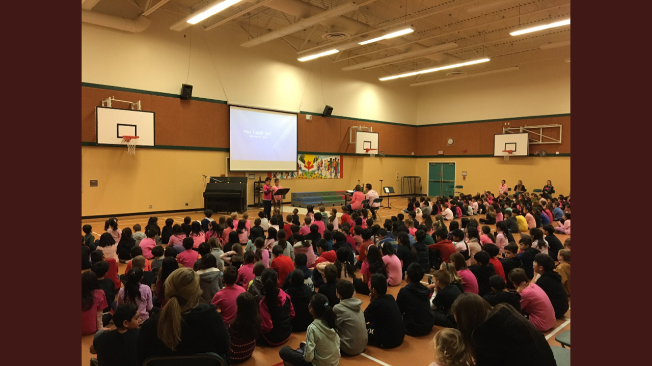 Pink Shirt Day Assembly 2019