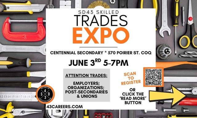 June 3, 2026 SD43 Skilled Trades Expo