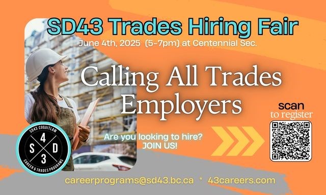 SD43 Trades Hiring Fair 2025