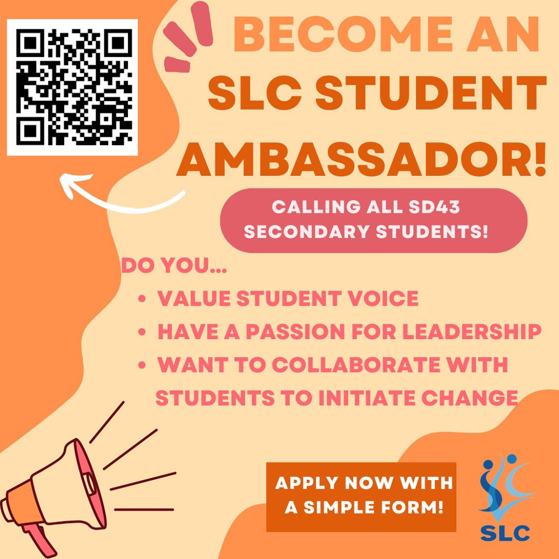 Apply to Become an SLC Student Ambassador