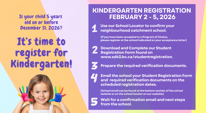 Kindergarten Registration (Feb 2-5, 2026)