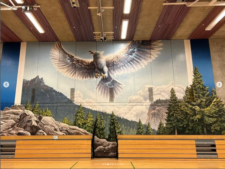 Gym Mural