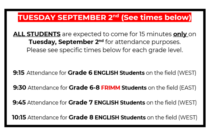 Tuesday September 2nd, 2025