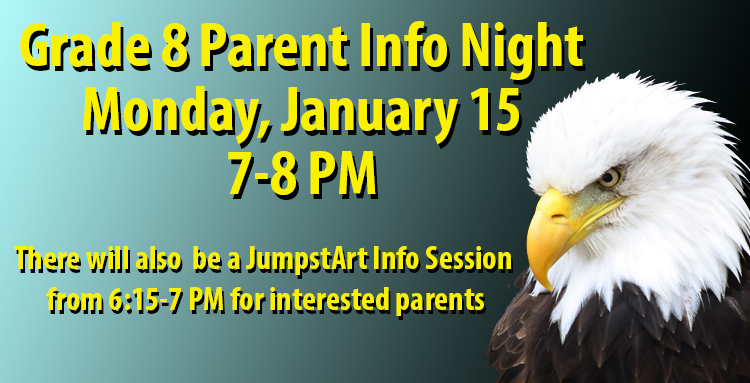 Grade 8 Parent Info Night