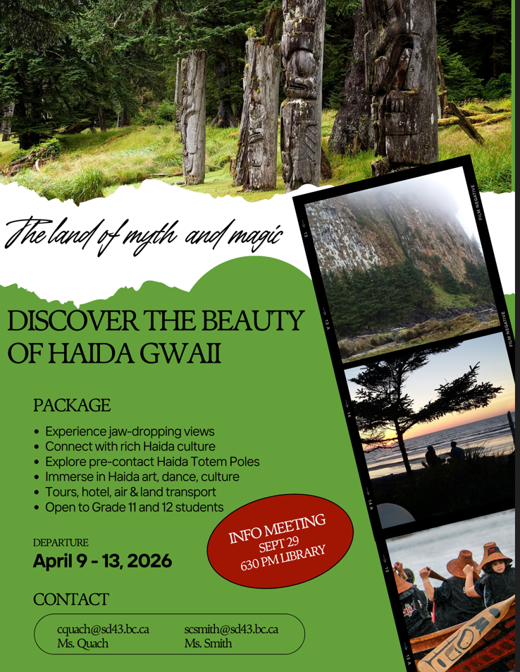 Experiential Learning Opportunity with Ms. Quach & Ms. Smith