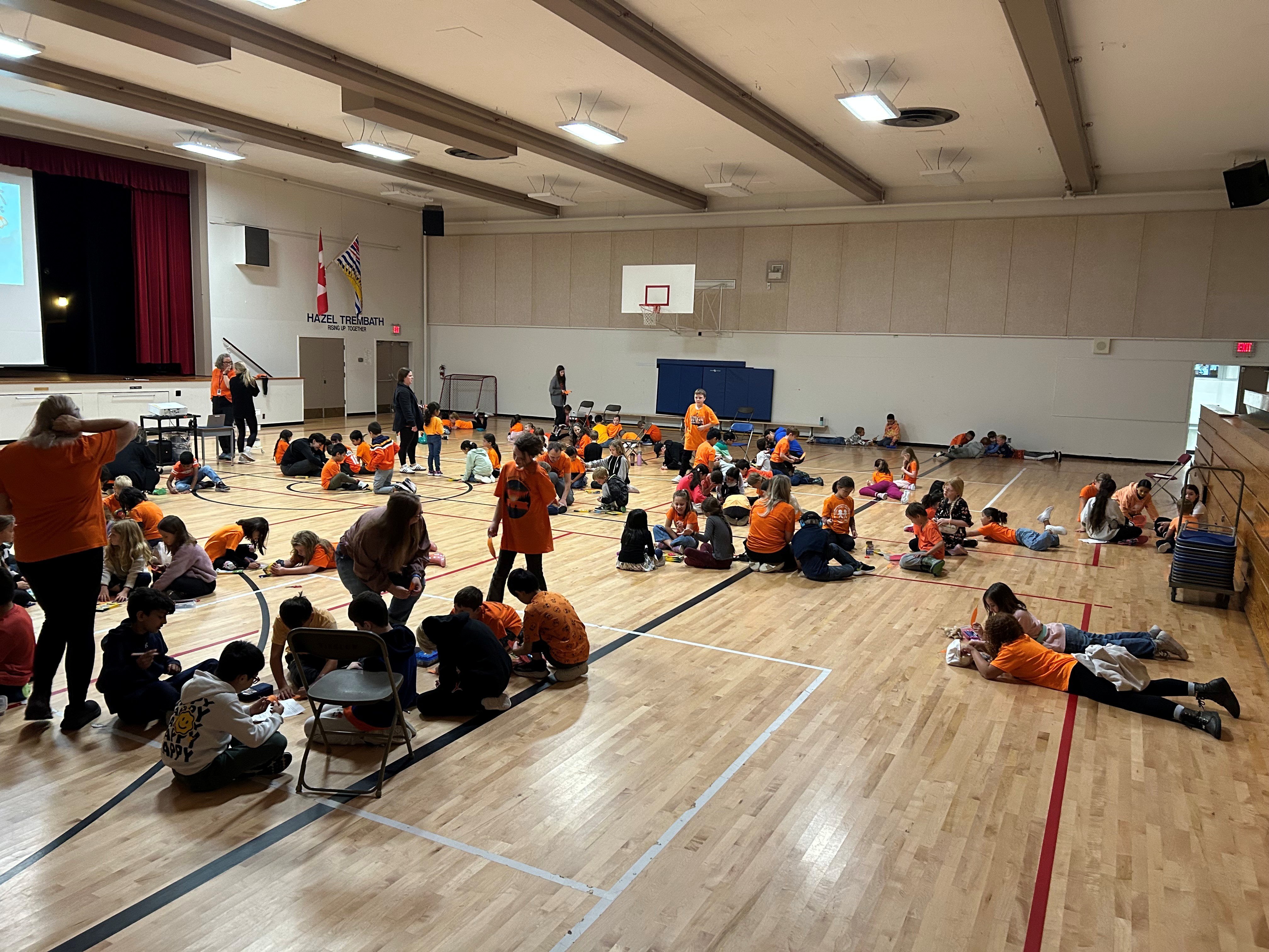 Hazel Trembath Orange Shirt Day Activity