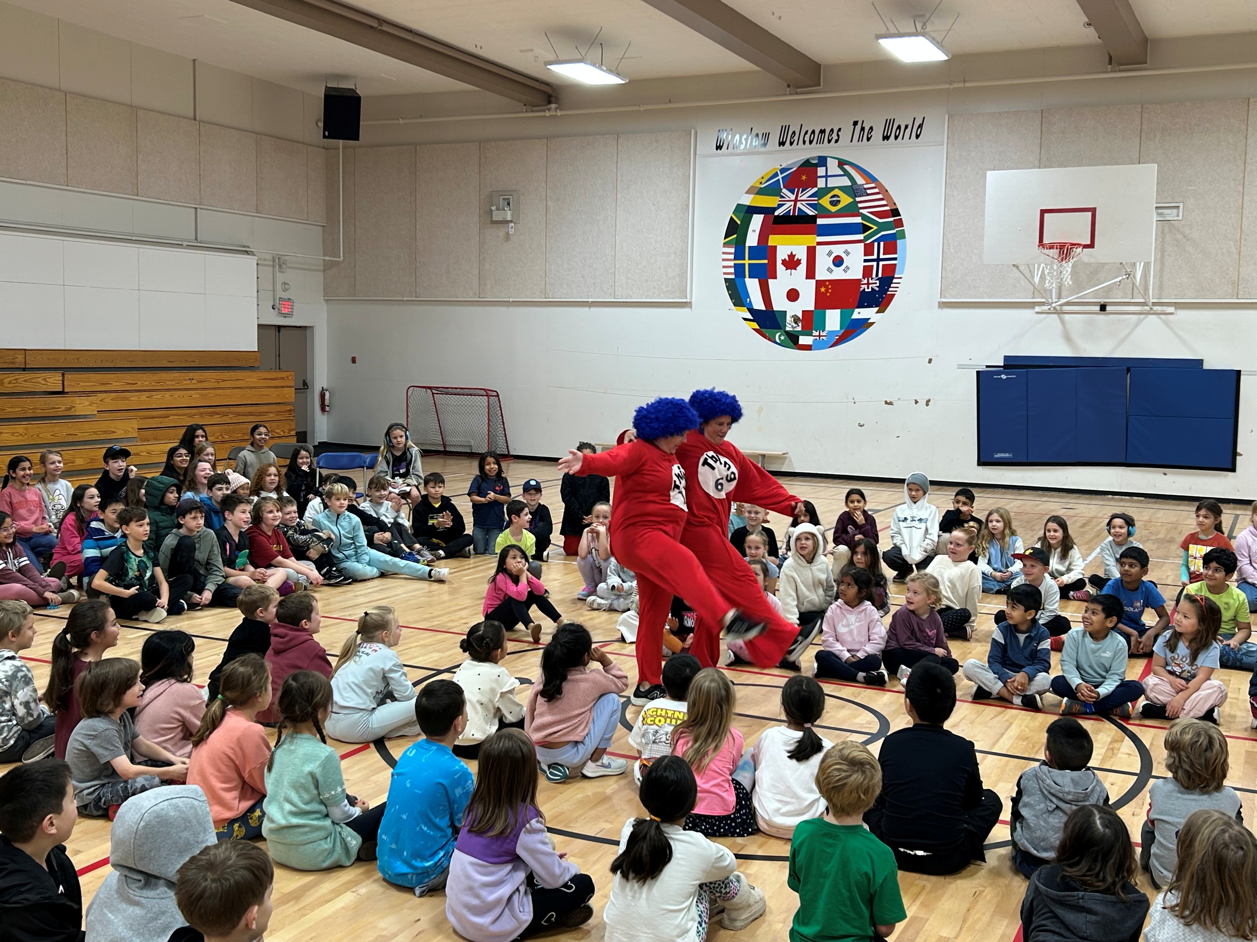 Hazel Trembath - Terry Fox Test Day - with a 6/7 theme