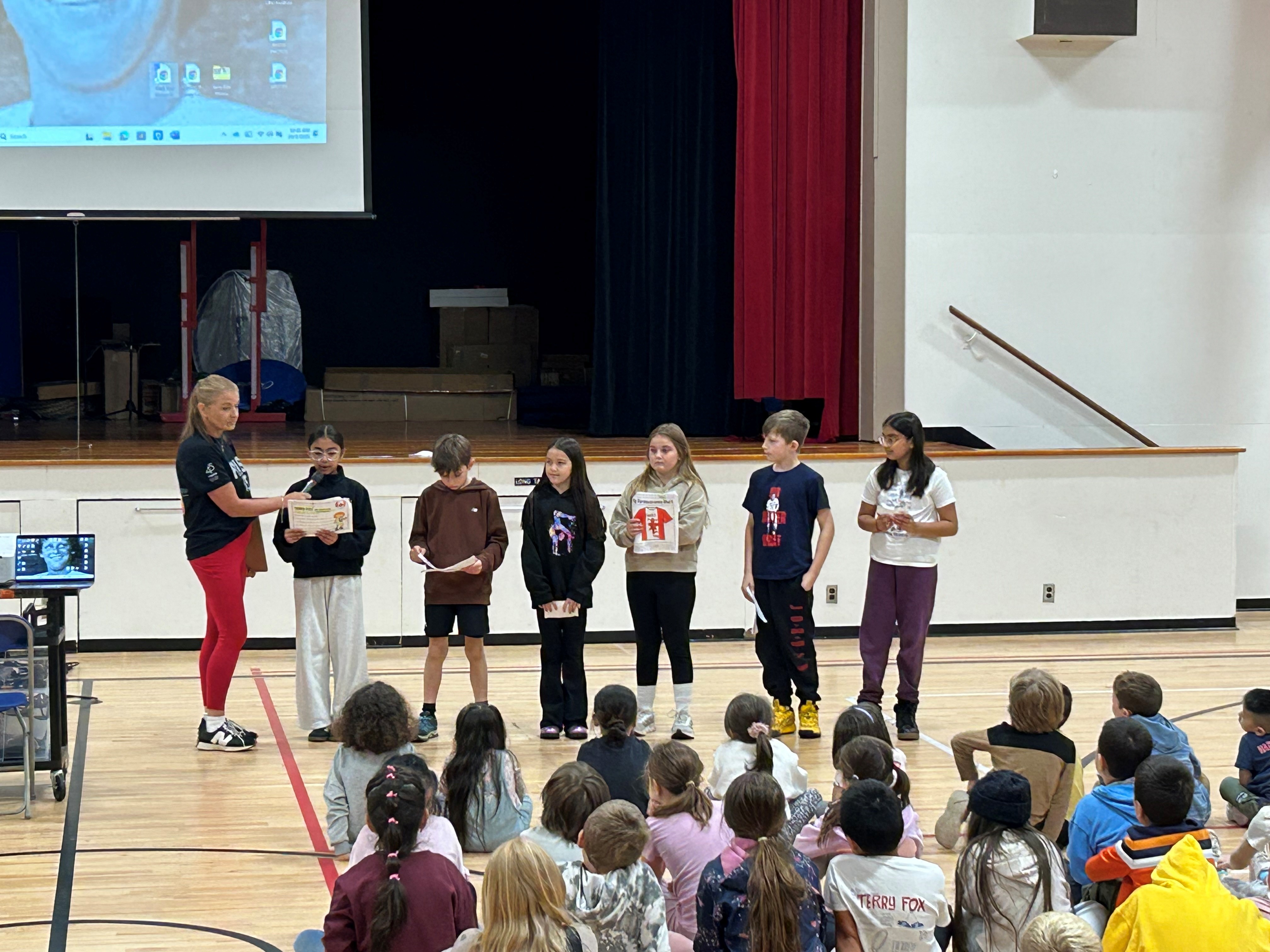 Terry Fox Assembly