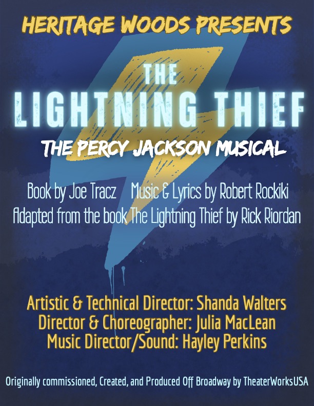 Presenting "Percy Jackson and the Lightening Thief"