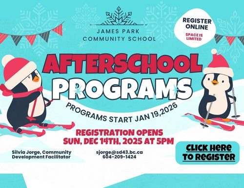 James Park Winter Community Programs