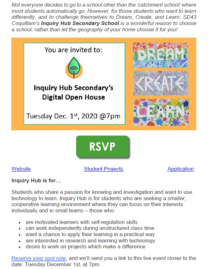 Gr 8s-Inquiry Hub Open House Invitation.jpg