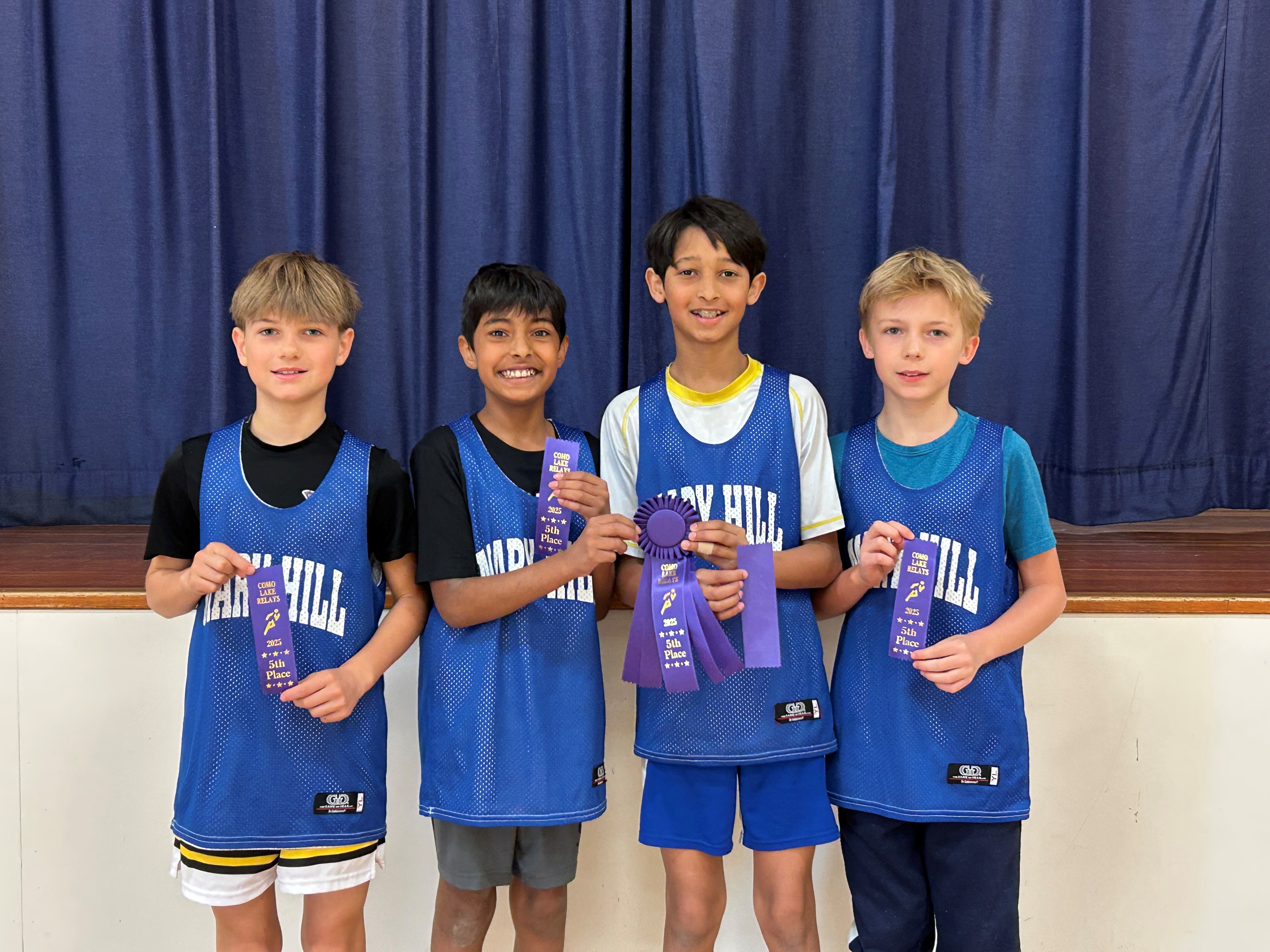 Grade 5 Como Lake Relays - Ribbon Winners