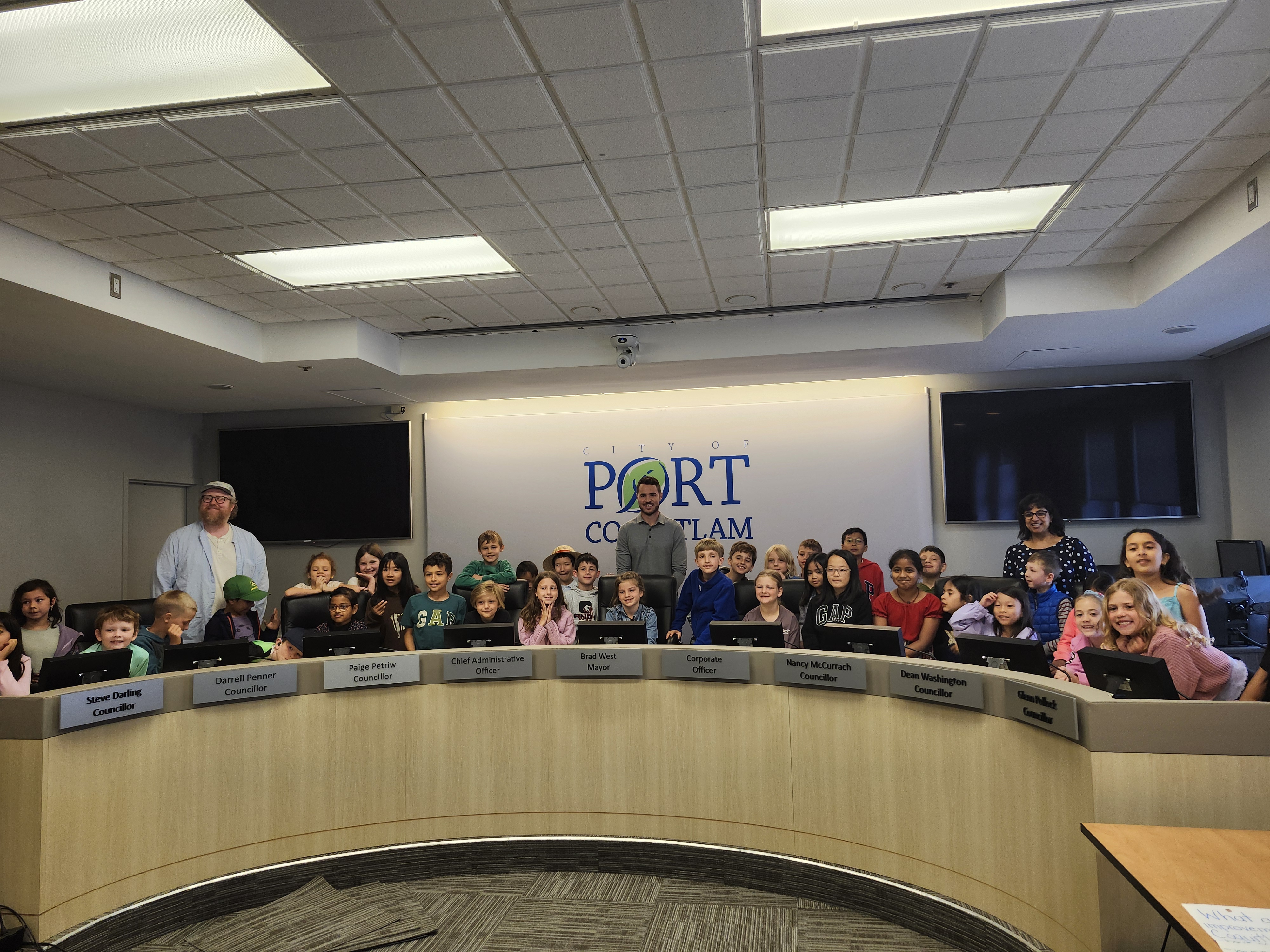 Divisions 2 & 3 meet the Mayor