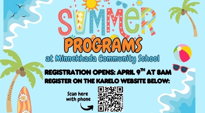 Minnekhada Summer Program Registration