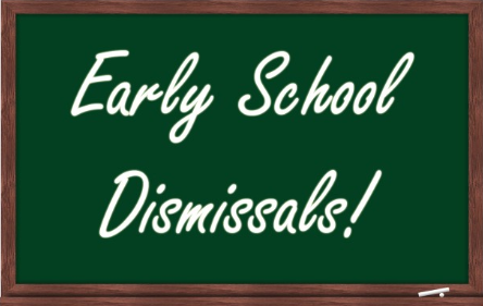 2022 - 2023 Early Dismissals for Conferences @ 1:40pm