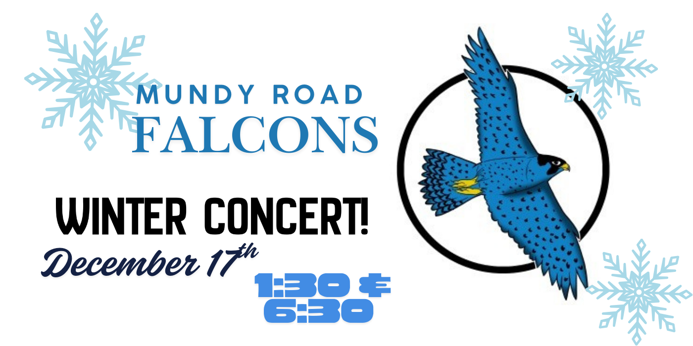 Mundy Road Falcon's Winter Concert 