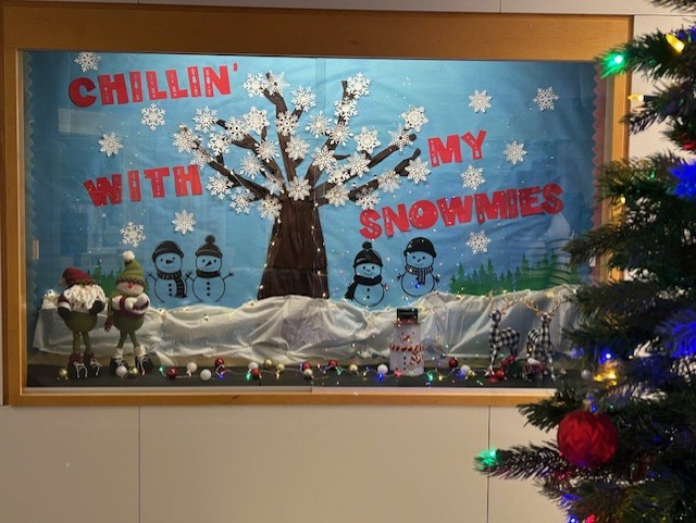 Signs of the Holiday season at Parkland!!!