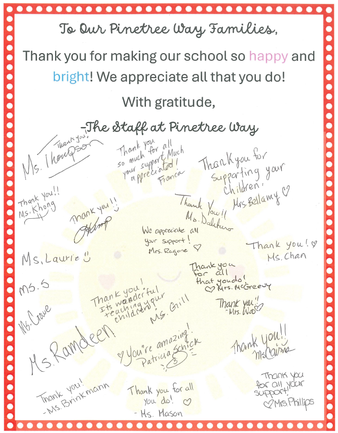 Thank you PTW Community