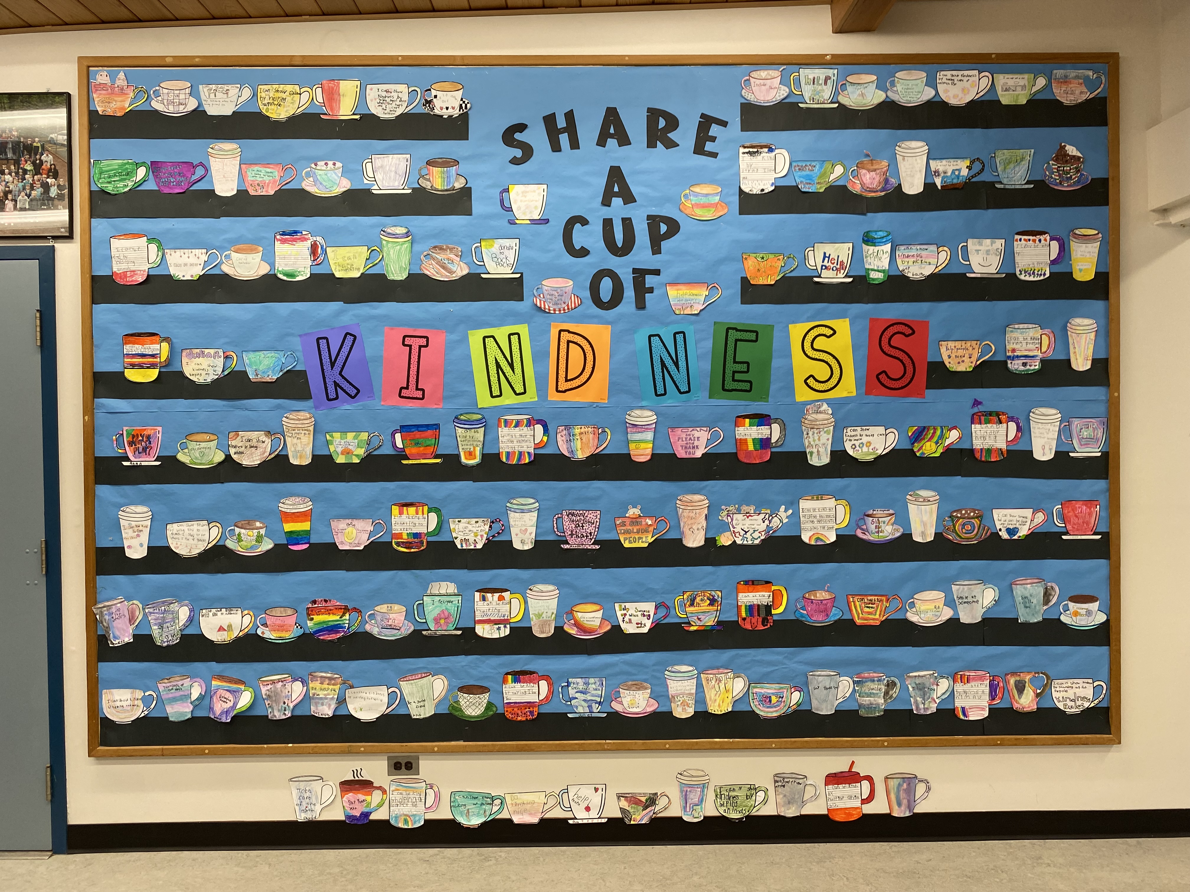 Cups of Kindness- by the students of Pleasantside Elementary February 2023