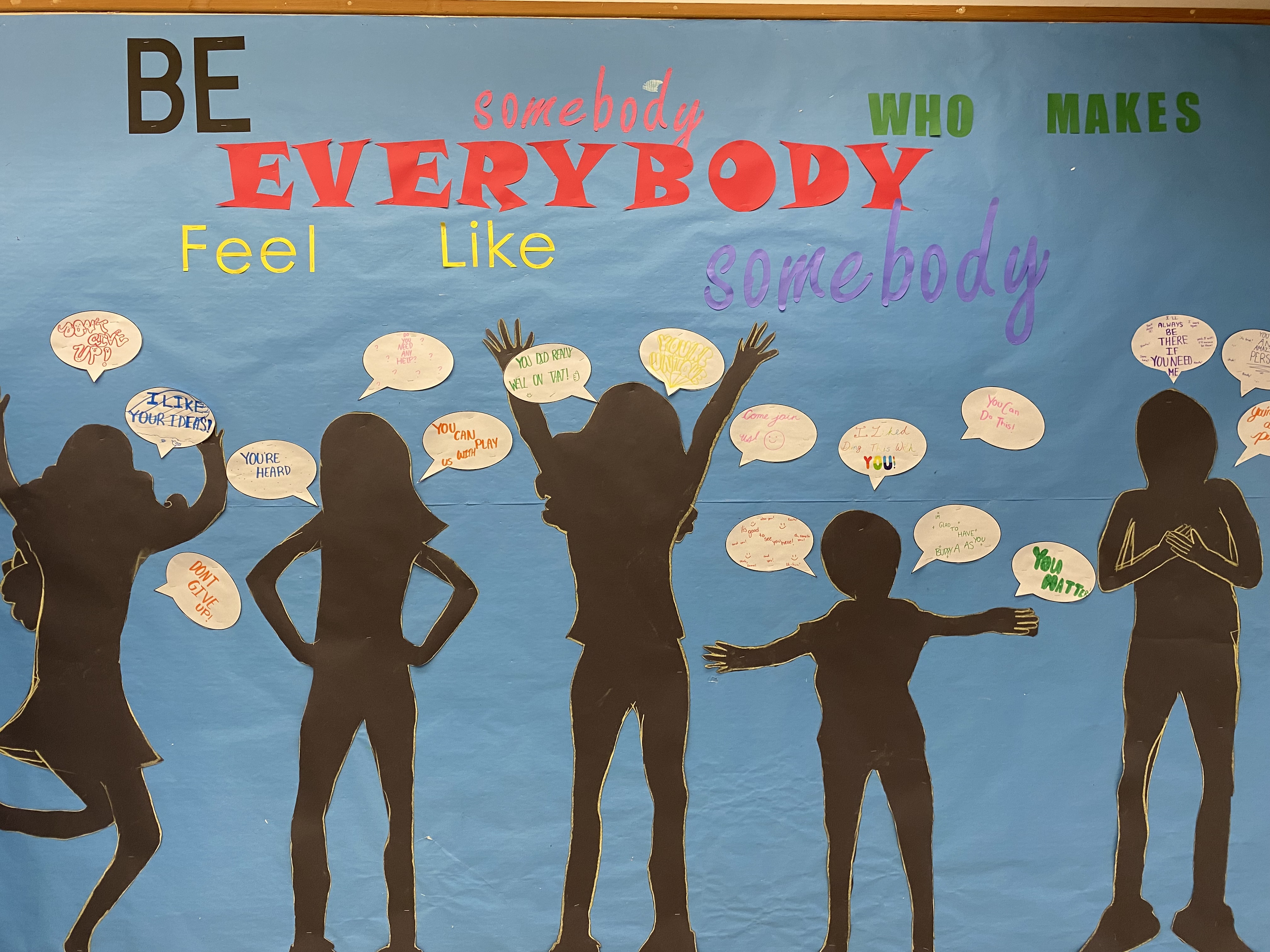 March 2023 Bulletin Board-  Created by students Sasha Leslie and Rachel Liu