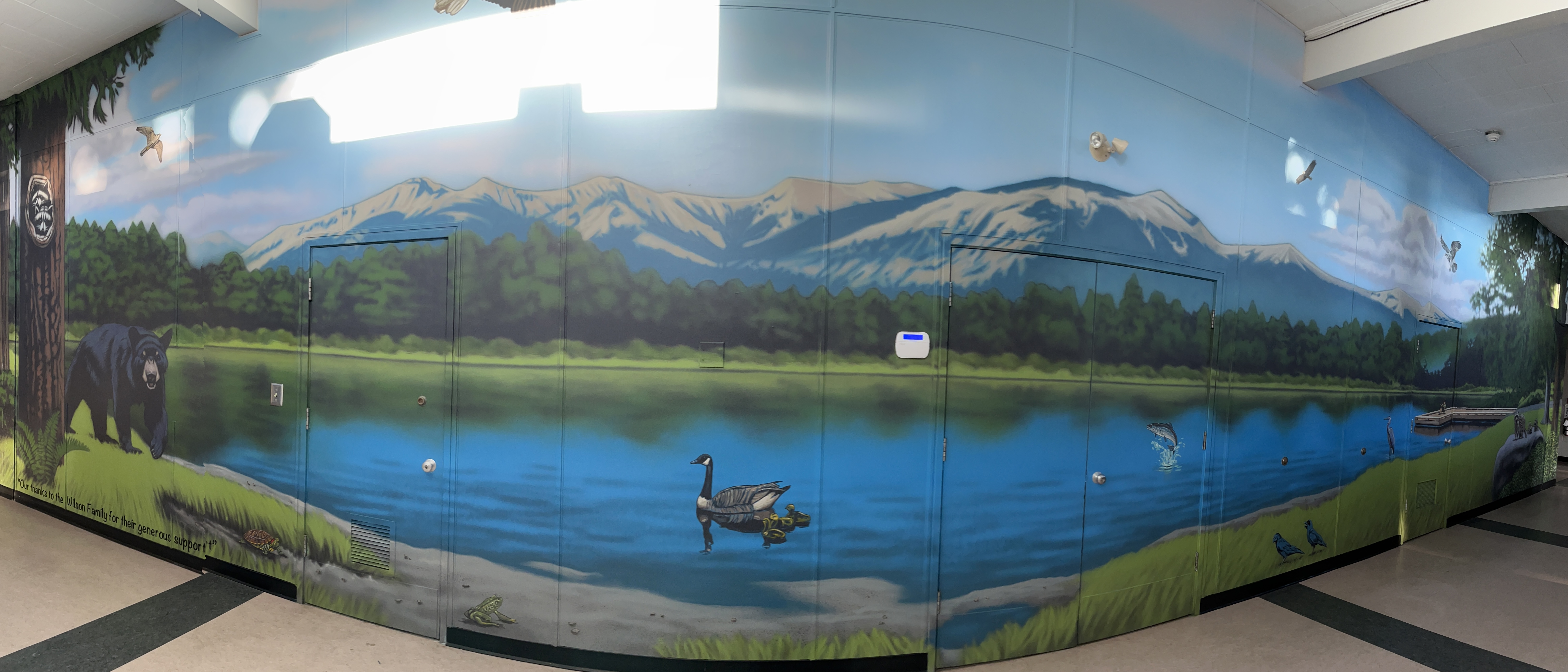 New Hallway Mural