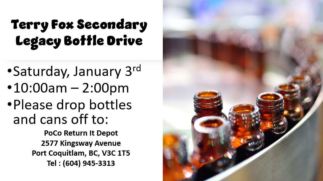Grade 2026 Legacy Bottle Drive