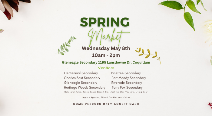 Spring Market - May 8, 10 AM - 2 PM